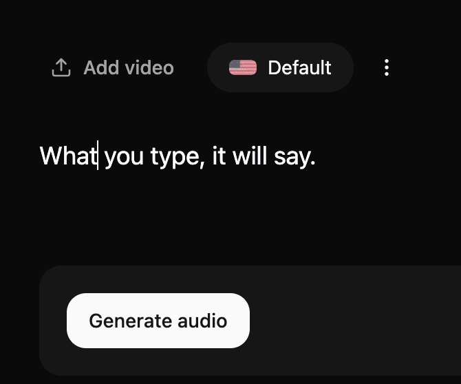 AI Video Voiceover
